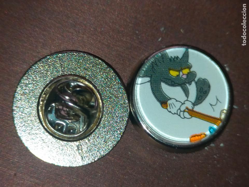 Pins de colecci&oacute;n: PIN REDONDO METAL - DIBUJOS ANIMADOS PICA Y RASCA - PICA Y RASCA PERSONAJES LOS SIMPSON THE SIMPSONS