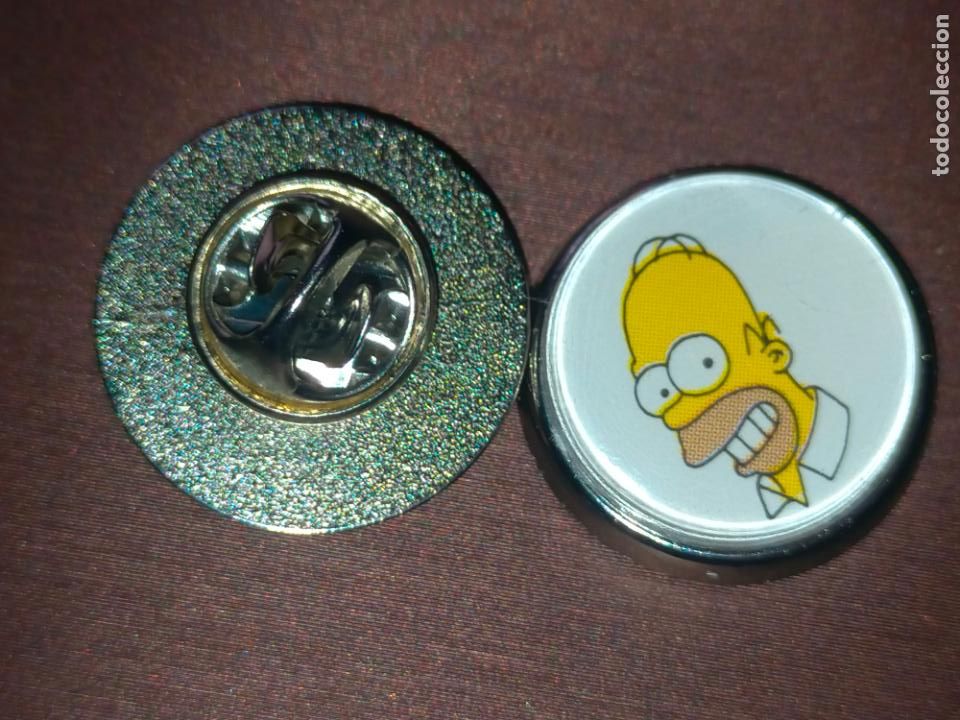 Pins de colecci&oacute;n: PIN REDONDO METAL - DIBUJOS ANIMADOS PERSONAJES LOS SIMPSON THE SIMPSONS