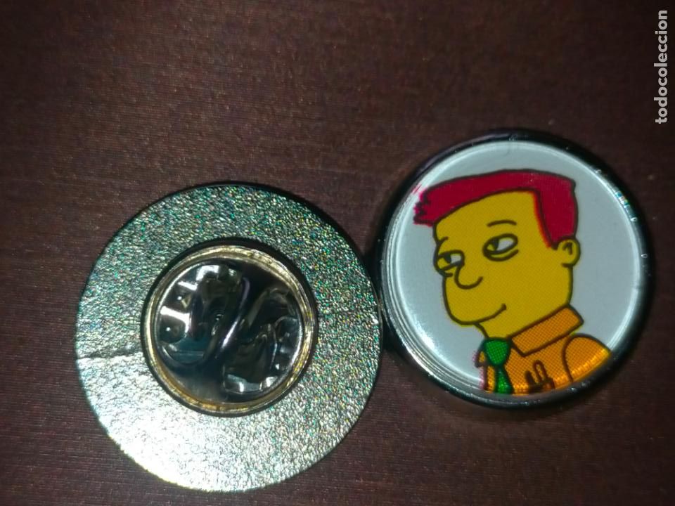 Pins de colecci&oacute;n: PIN REDONDO METAL - DIBUJOS ANIMADOS PERSONAJES LOS SIMPSON THE SIMPSONS