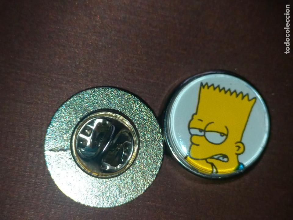 Pins de cole&ccedil;&atilde;o: PIN REDONDO METAL - DIBUJOS ANIMADOS PERSONAJES LOS SIMPSON THE SIMPSONS
