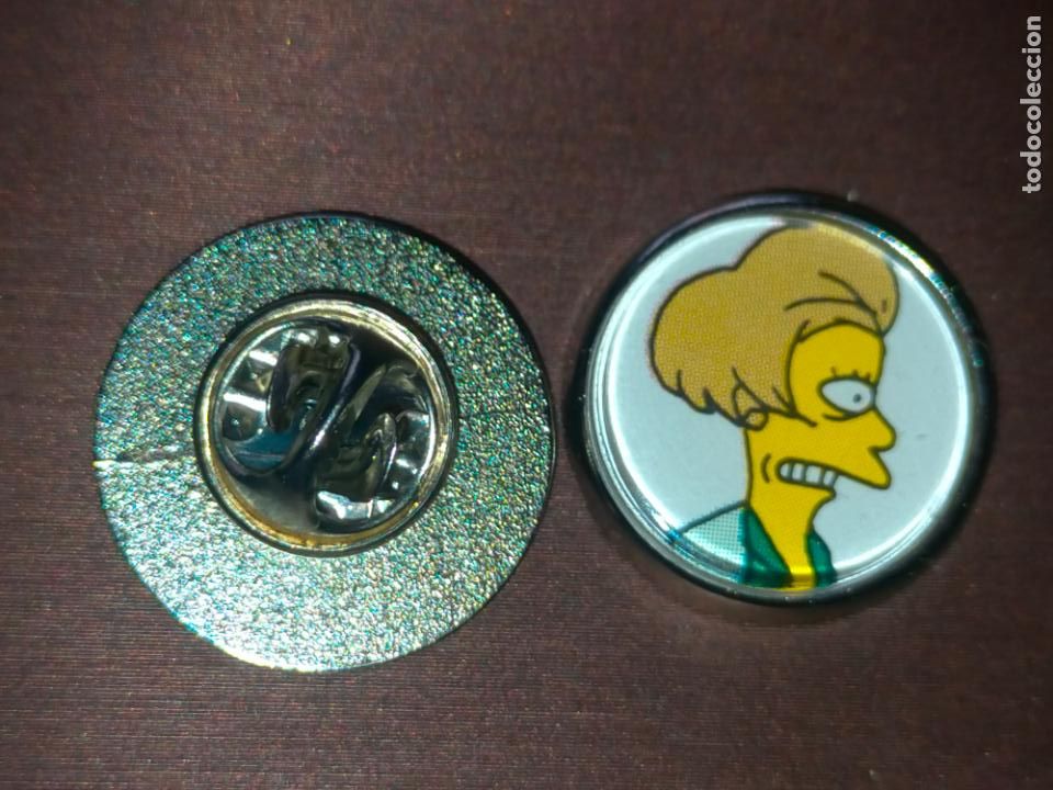 Pins de colecci&oacute;n: PIN REDONDO METAL - DIBUJOS ANIMADOS PERSONAJES LOS SIMPSON THE SIMPSONS