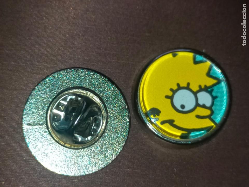 Collection pins: PIN REDONDO METAL - DIBUJOS ANIMADOS PERSONAJES LOS SIMPSON THE SIMPSONS