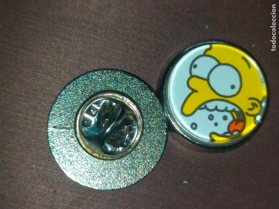 Collection pins: PIN REDONDO METAL - DIBUJOS ANIMADOS PERSONAJES LOS SIMPSON THE SIMPSONS