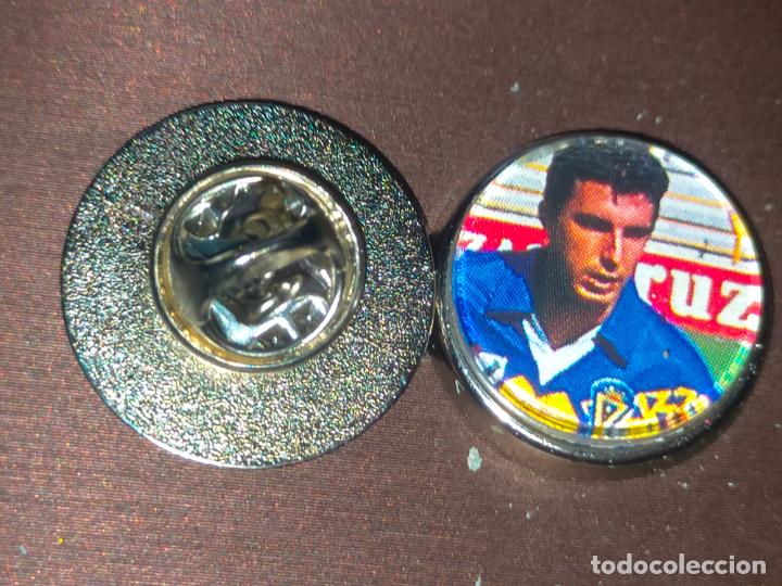 Collection pins: PIN REDONDO METAL - FUTBOL EQUIPO COMPONENTE O JUGADOR DEL CADIZ CLUB DE FUTBOL