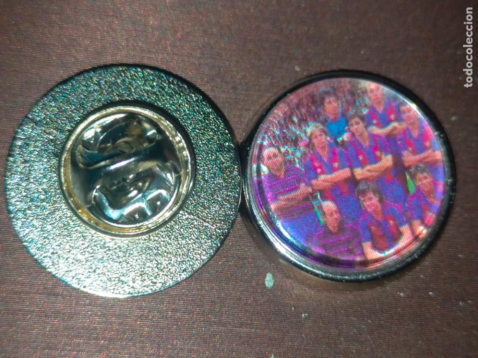 Collection pins: PIN REDONDO METAL - FUTBOL EQUIPO COMPONENTE O JUGADOR DEL FUTBOL CLUB BARCELONA