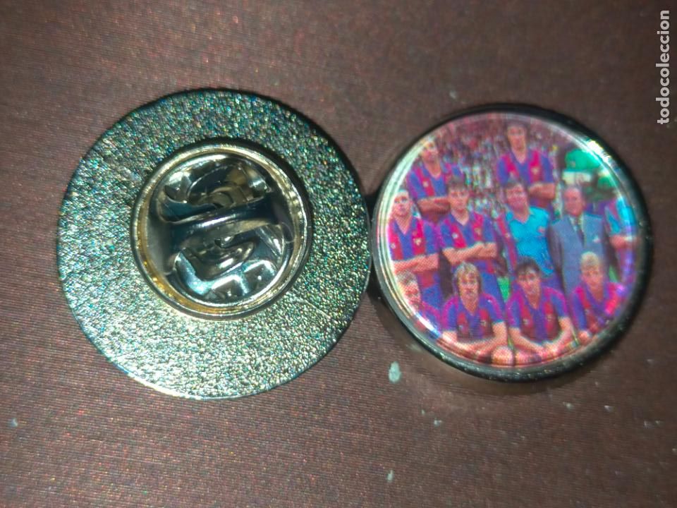 Pin's de collection: PIN REDONDO METAL - FUTBOL EQUIPO COMPONENTE O JUGADOR DEL FUTBOL CLUB BARCELONA