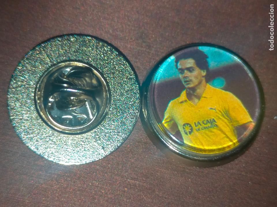 Pins de cole&ccedil;&atilde;o: PIN REDONDO METAL - FUTBOL CLUB EQUIPO CLUB JUGADOR -EQUIPO UNION DEPORTIVA LAS PALMAS