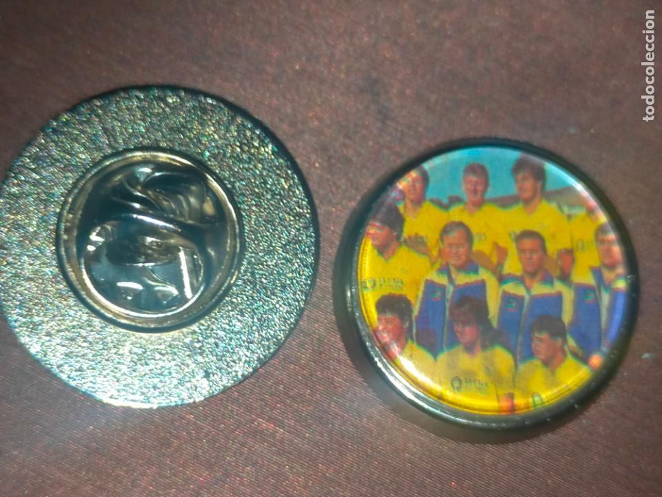 Pins de cole&ccedil;&atilde;o: PIN REDONDO METAL - FUTBOL CLUB EQUIPO CLUB JUGADOR -EQUIPO UNION DEPORTIVA LAS PALMAS