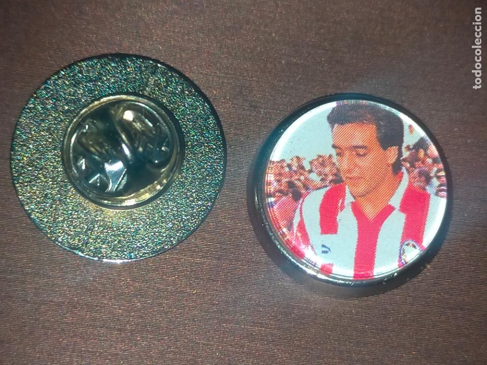 Collection pins: PIN REDONDO METAL - FUTBOL CLUB EQUIPO JUGADOR - EQUIPO CLUB DEPORTIVO LOGRO&Ntilde;ES