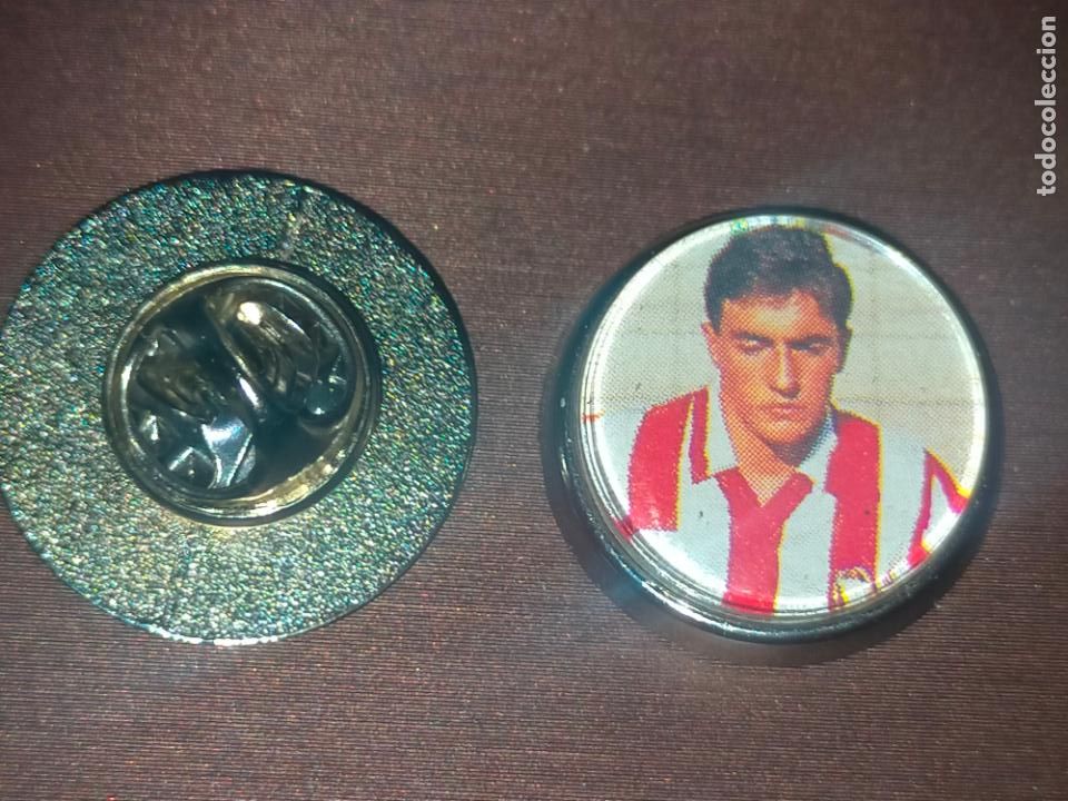 Collection pins: PIN REDONDO METAL - FUTBOL CLUB EQUIPO JUGADOR - EQUIPO CLUB DEPORTIVO LOGRO&Ntilde;ES