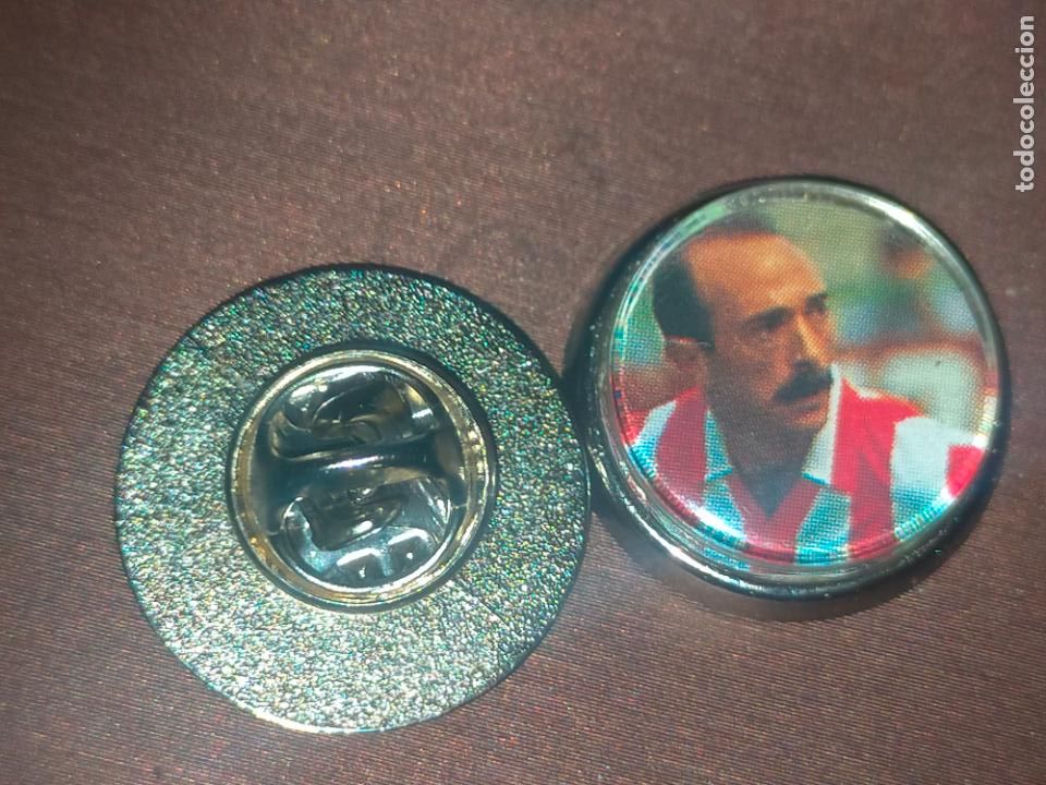 Collection pins: PIN REDONDO METAL - FUTBOL CLUB EQUIPO JUGADOR - EQUIPO CLUB DEPORTIVO LOGRO&Ntilde;ES