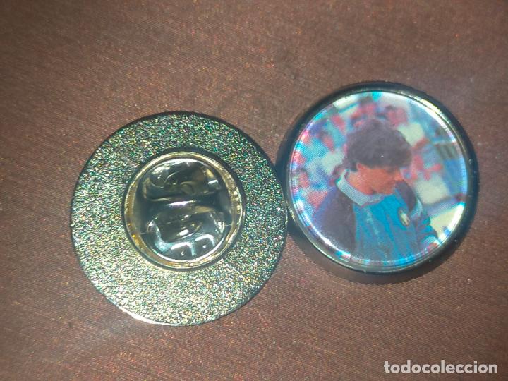 Collection pins: PIN REDONDO METAL - FUTBOL CLUB EQUIPO JUGADOR - EQUIPO CLUB DEPORTIVO LOGRO&Ntilde;ES