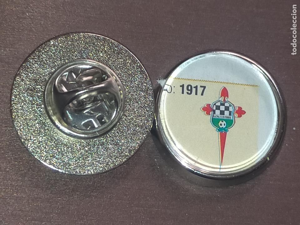 Collection pins: PIN REDONDO METAL - FUTBOL CLUB EQUIPO - Ferrol