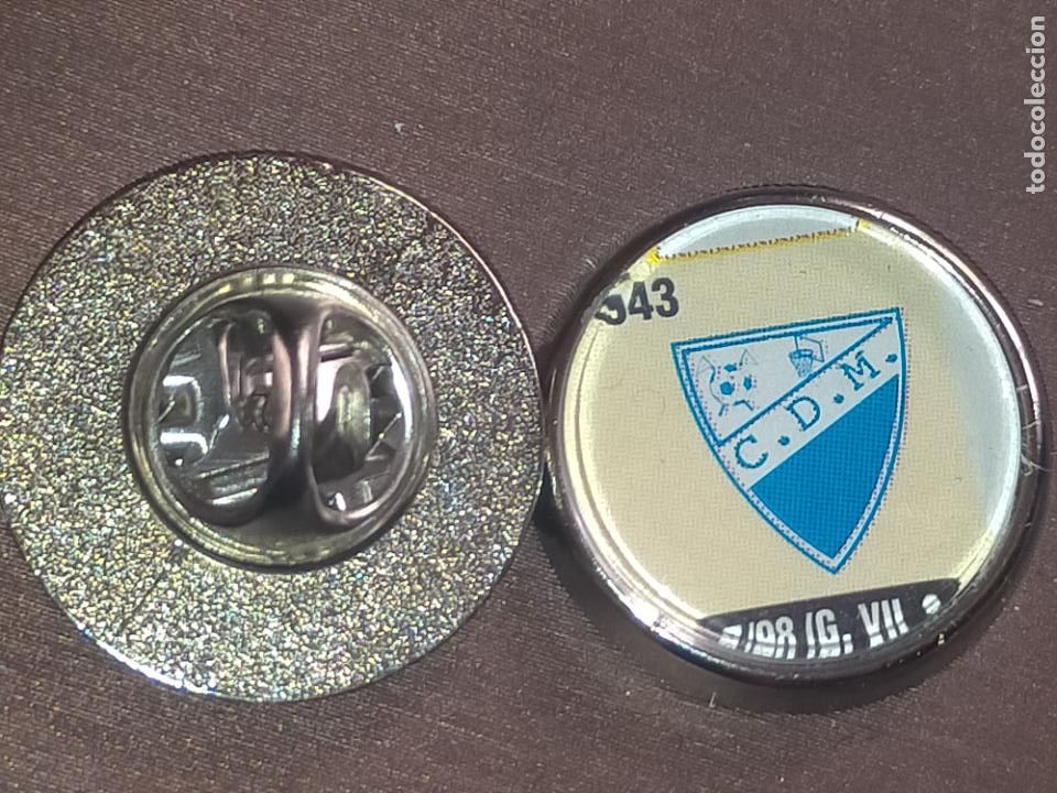Collection pins: PIN REDONDO METAL - FUTBOL CLUB EQUIPO - club deportivo M&oacute;stoles Madrid