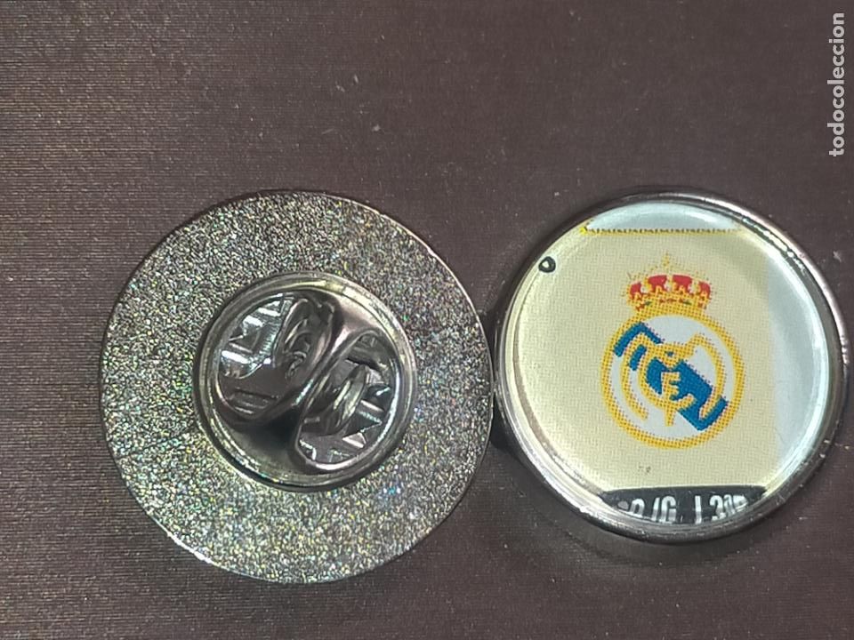 Pins e Spille di collezione: PIN REDONDO METAL - FUTBOL CLUB escudo EQUIPO - real Madrid