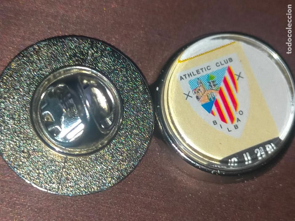 Collection pins: PIN REDONDO METAL - FUTBOL CLUB escudo EQUIPO - Athletic club de Bilbao