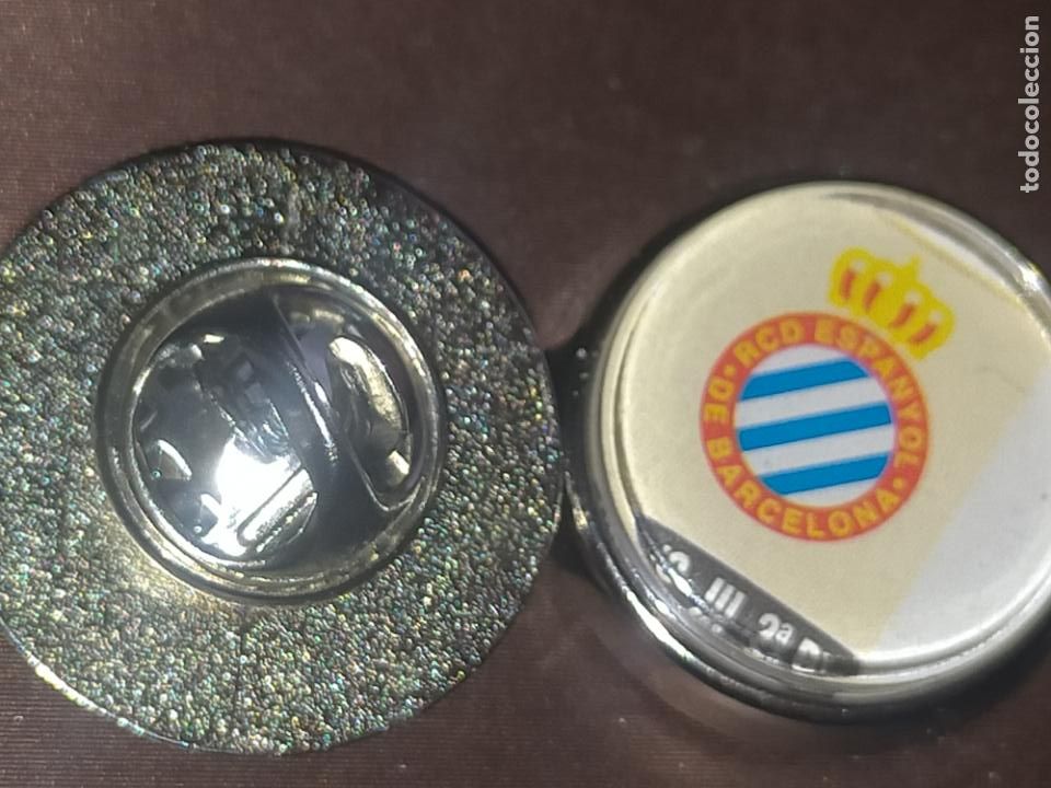 Pins e Spille di collezione: PIN REDONDO METAL - FUTBOL CLUB escudo EQUIPO - real club deportivo espa&ntilde;ol