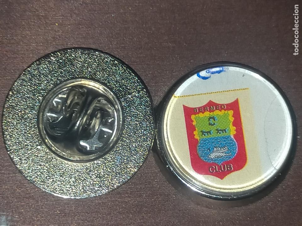 Collection pins: PIN REDONDO METAL - FUTBOL CLUB escudo EQUIPO - bermeo