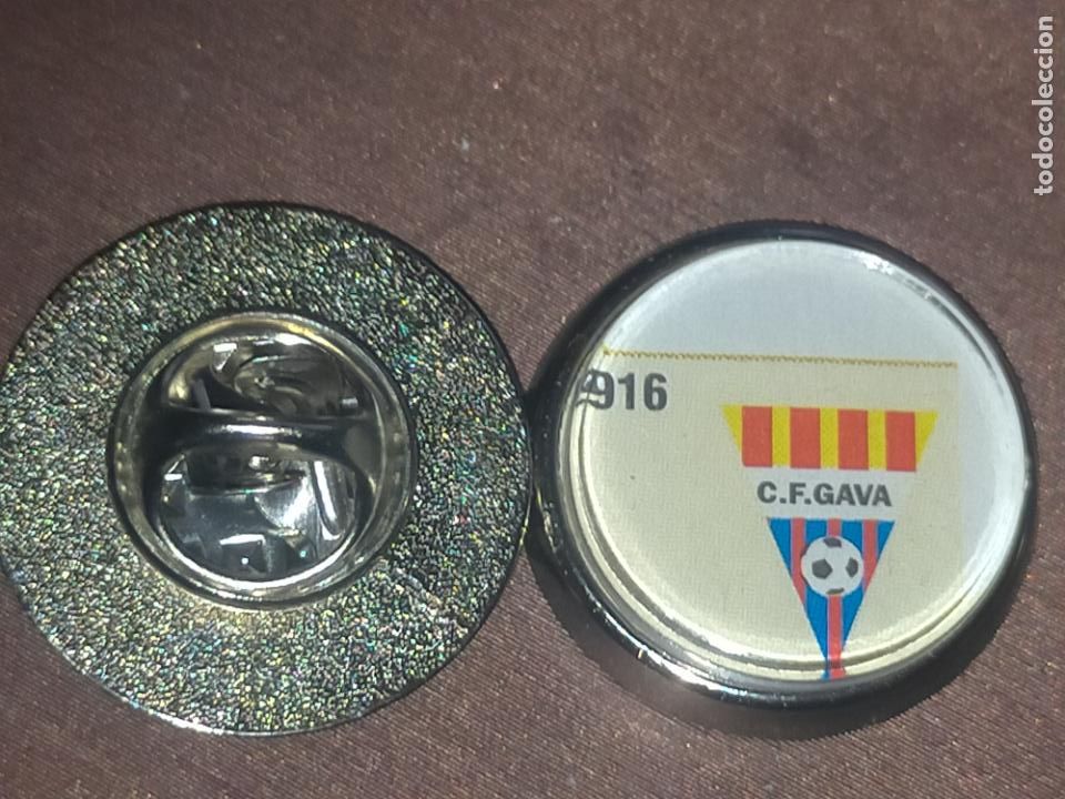Collection pins: PIN REDONDO METAL - FUTBOL CLUB escudo EQUIPO - GAvA Barcelona