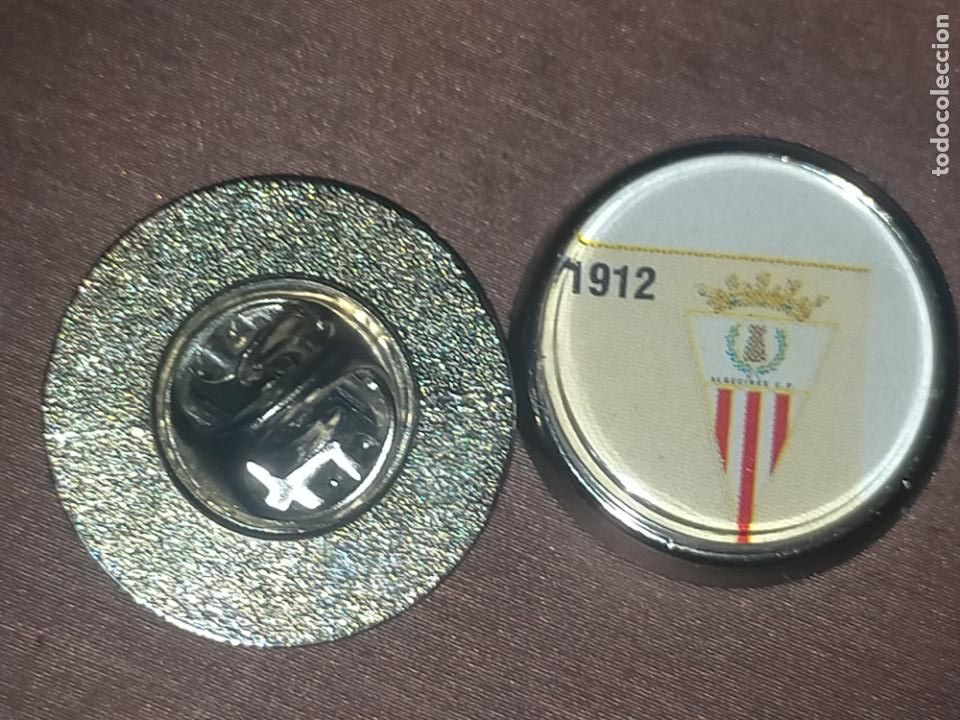 Sammlung von Pins: PIN REDONDO METAL - FUTBOL CLUB escudo EQUIPO - Algeciras C&aacute;diz