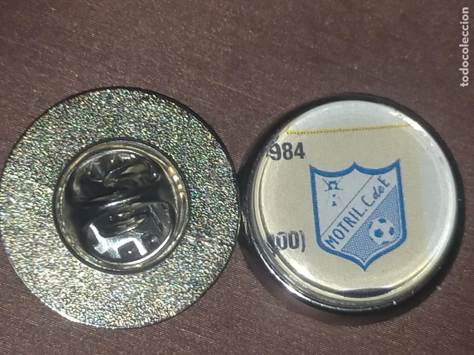 Collection pins: PIN REDONDO METAL - FUTBOL CLUB escudo EQUIPO - Motril Granada