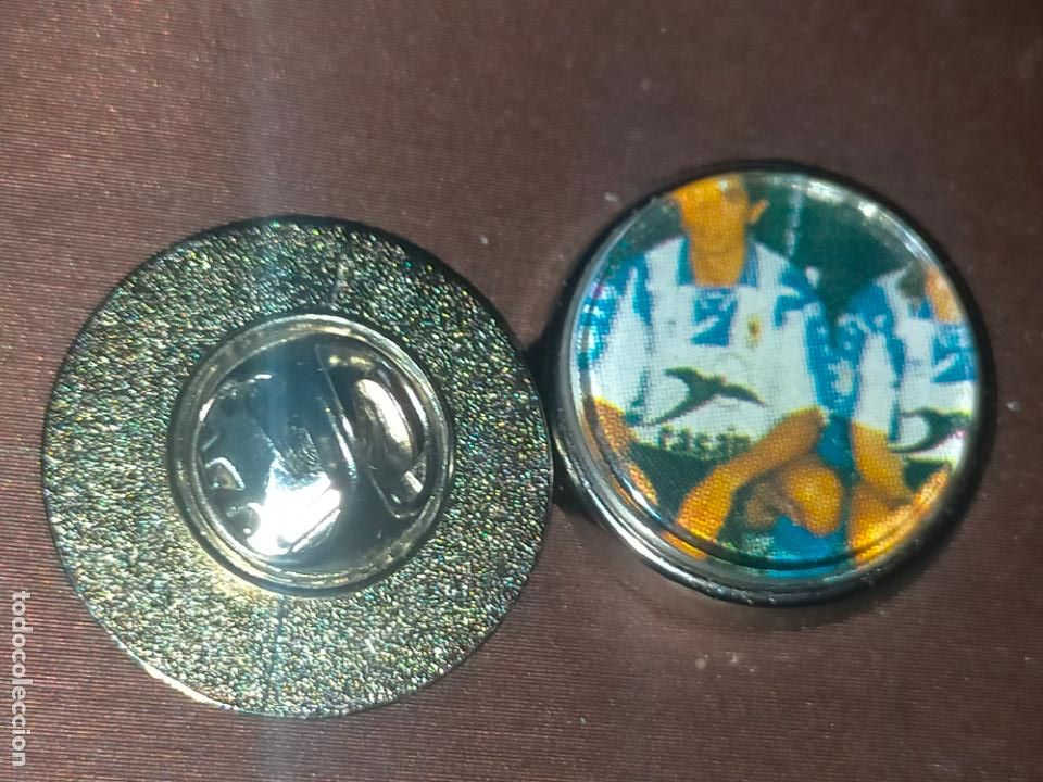 Pins de cole&ccedil;&atilde;o: PIN REDONDO METAL - f&uacute;tbol club equipo jugadores H&eacute;rcules