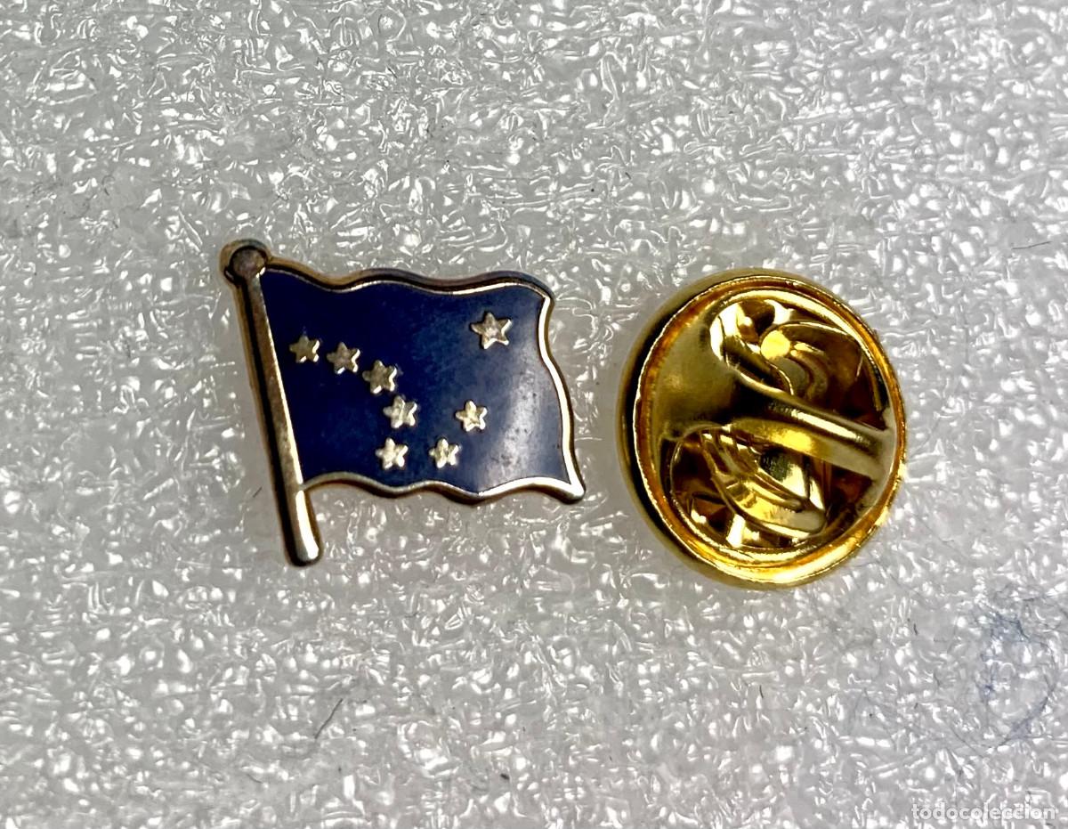 Pins de colecci&oacute;n: 1166.PIN INSIGNIA BANDERA DE ALASKA