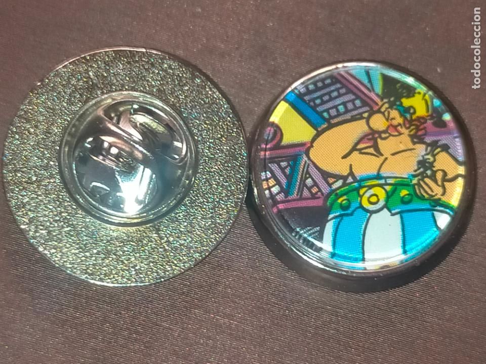 Pins de colecci&oacute;n: PIN REDONDO METAL - Ast&eacute;rix y Ob&eacute;lix