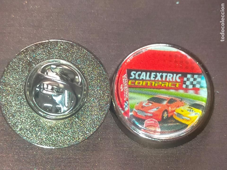 Pins de cole&ccedil;&atilde;o: PIN REDONDO METAL - juguetes coches Scalextric