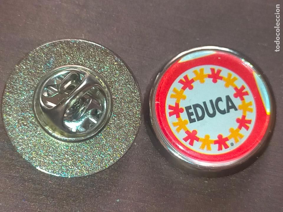 Collection pins: PIN REDONDO METAL - juguetes educa