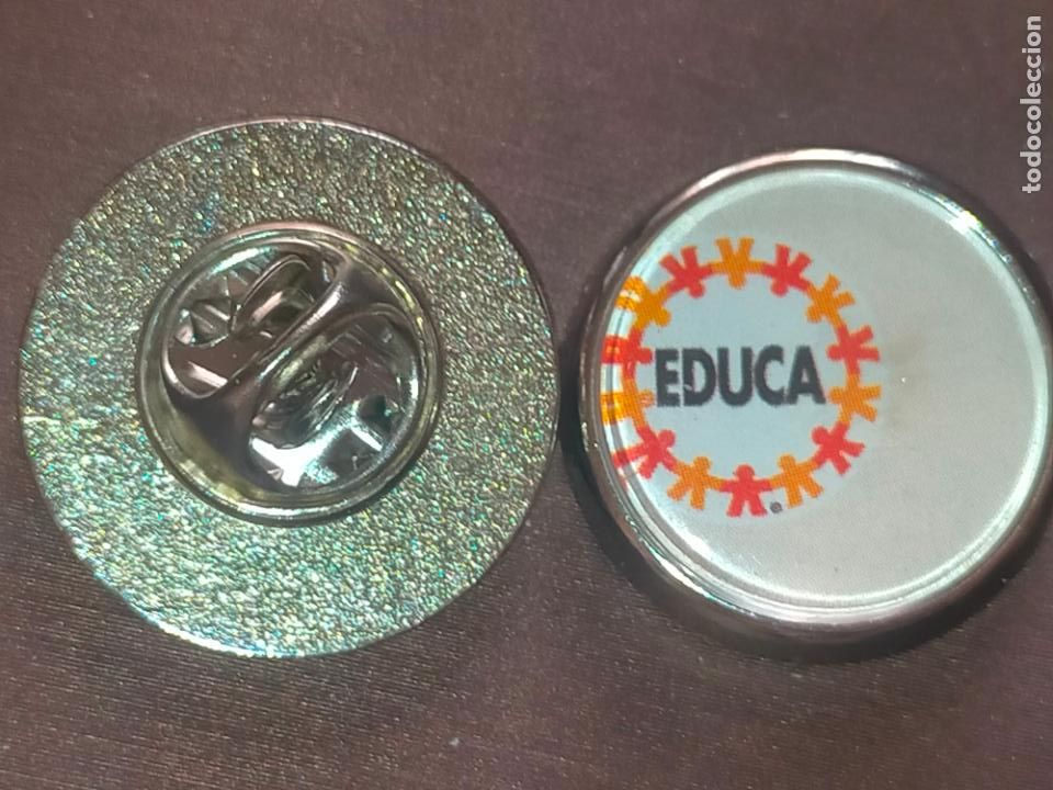 Pins de cole&ccedil;&atilde;o: PIN REDONDO METAL - juguetes educa