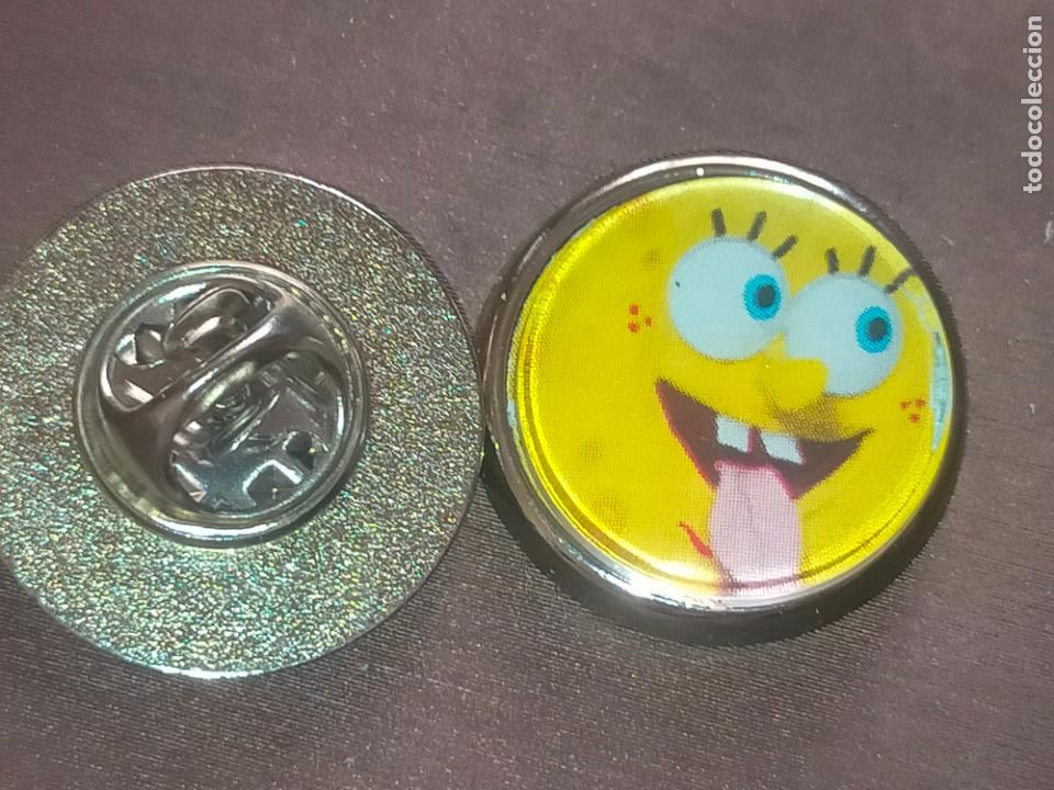 Pins de colecci&oacute;n: PIN REDONDO METAL - juguetes Bob esponja