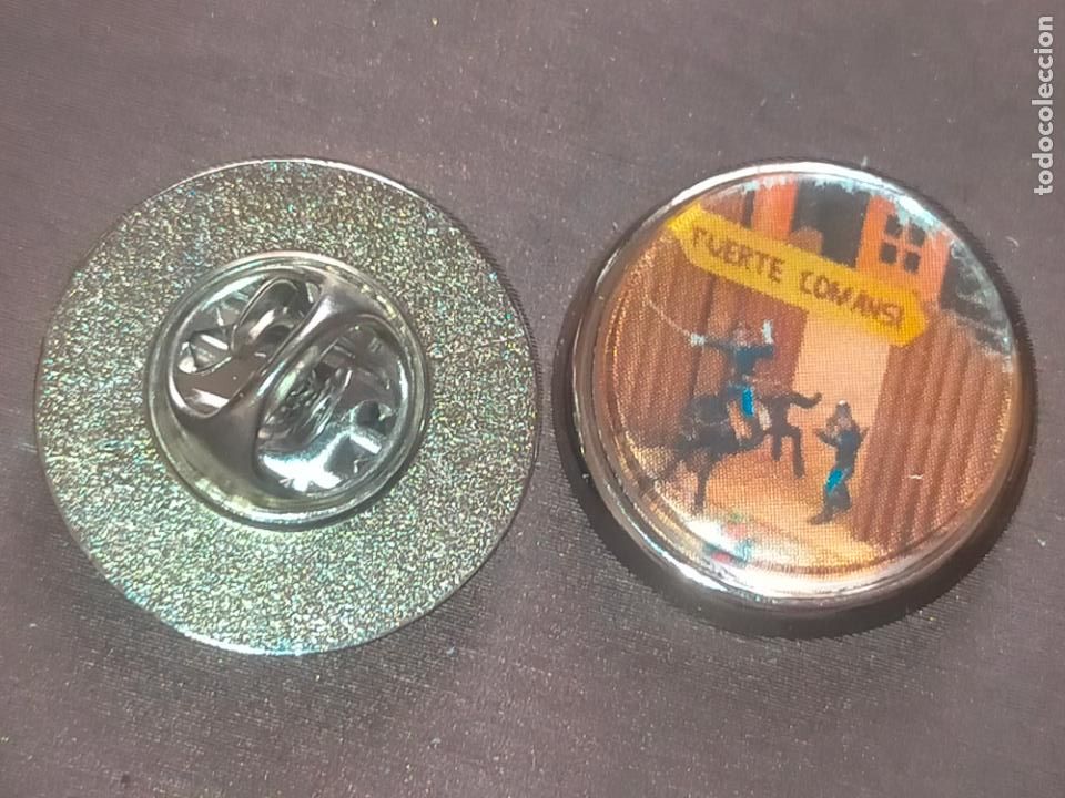 Pins de colecci&oacute;n: PIN REDONDO METAL - juguetes fuerte de comansi