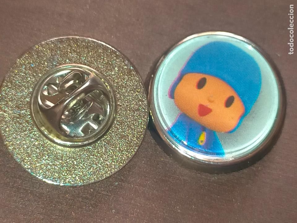 Collection pins: PIN REDONDO METAL - juguetes mu&ntilde;eco Pocoy&oacute;