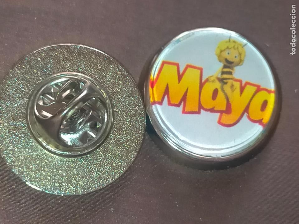 Pins de colecci&oacute;n: PIN REDONDO METAL - juguetes dibujos animados la abeja Maya