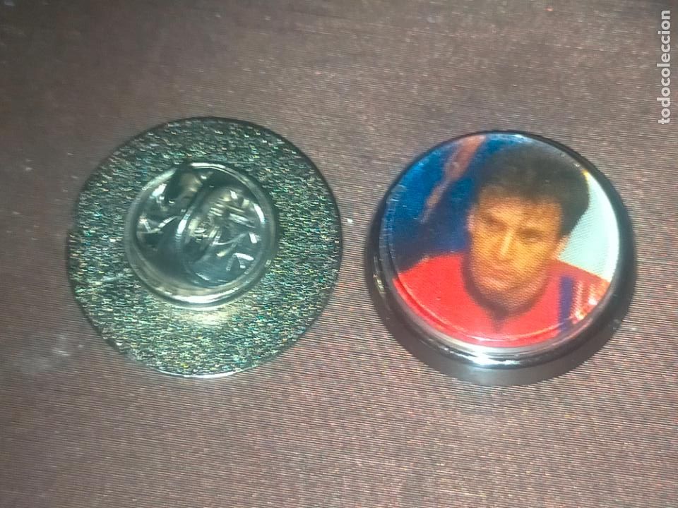 Collection pins: PIN REDONDO METAL - futbol espa&ntilde;a seleccion espa&ntilde;ola jugador - club - equipo - mundiales