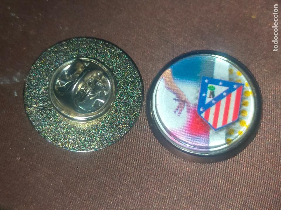 Pins de cole&ccedil;&atilde;o: PIN REDONDO METAL - futbol - club - equipo - jugador - atletico de madrid
