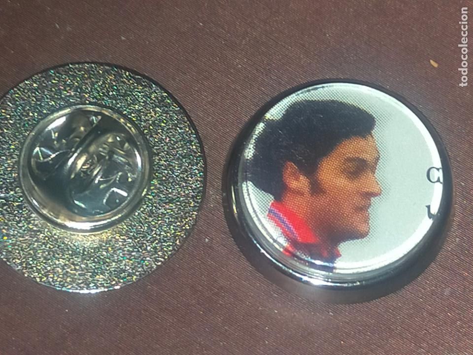 Pin's de collection: PIN REDONDO METAL - futbol - club - equipo - jugador - atletico de madrid