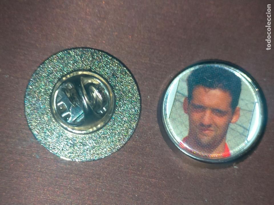 Collection pins: PIN REDONDO METAL - futbol - club - equipo - jugador - atletico de madrid B