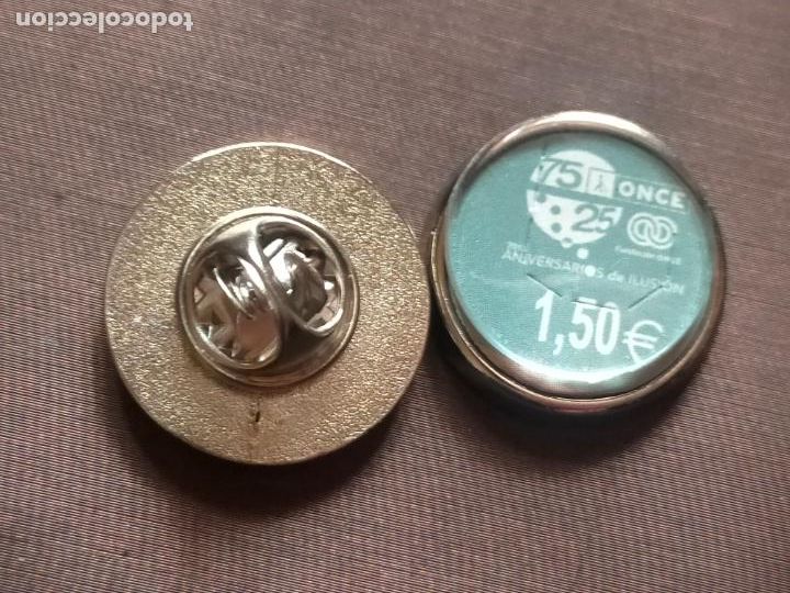 Sammlung von Pins: pin redondo metal - cup&oacute;n de la ONCE O.N.C.E