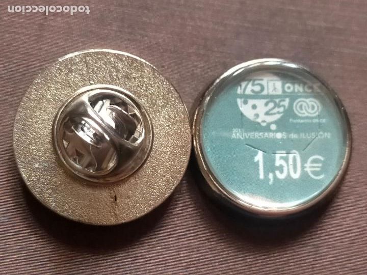 Sammlung von Pins: pin redondo metal - cup&oacute;n de la ONCE O.N.C.E