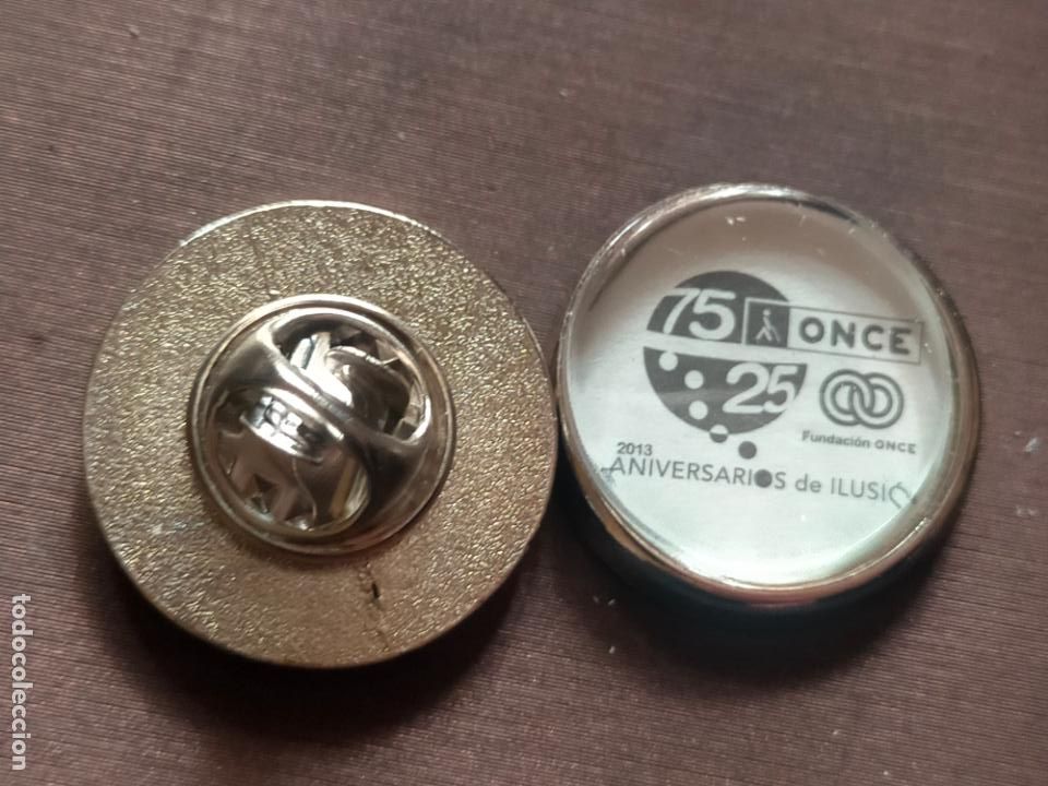 Sammlung von Pins: pin redondo metal - cup&oacute;n de la ONCE O.N.C.E