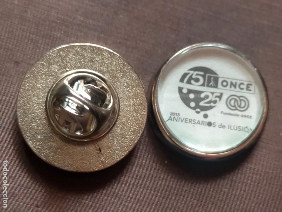 Pins e Spille di collezione: pin redondo metal - cup&oacute;n de la ONCE O.N.C.E