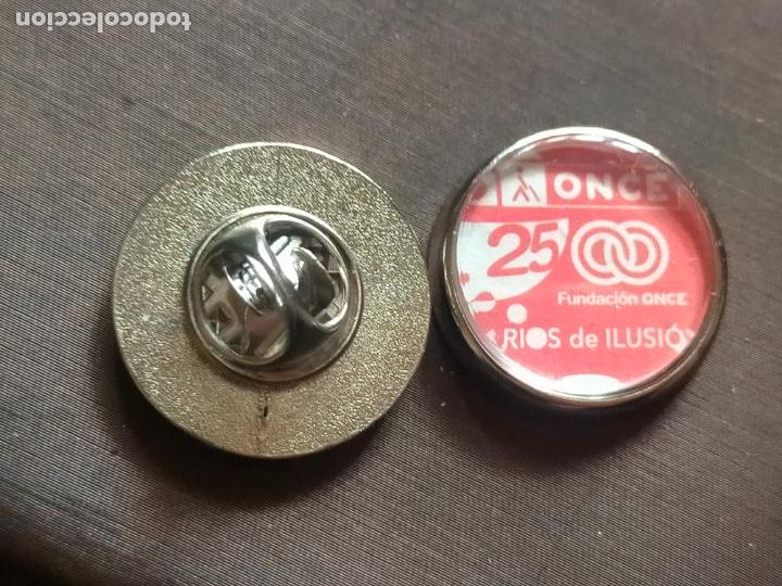 Pins e Spille di collezione: pin redondo metal - cup&oacute;n de la ONCE O.N.C.E