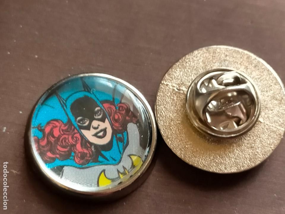 Pins de cole&ccedil;&atilde;o: pin redondo metal - dibujos animados c&oacute;mic superh&eacute;roes