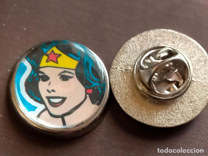 Pins de colecci&oacute;n: pin redondo metal - dibujos animados c&oacute;mic superh&eacute;roes