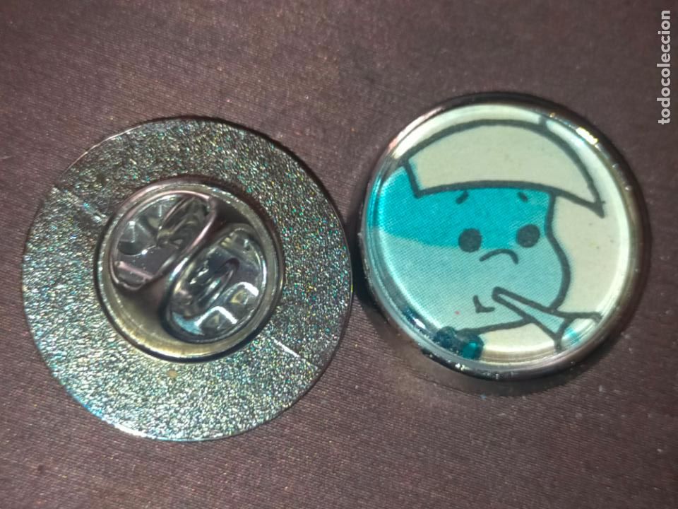 Pin's de collection: pin redondo metal - dibujos animados - programa tv infantil la familia telerin nos vamos a la cama