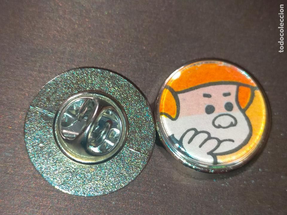 Collection pins: pin redondo metal - dibujos animados - programa tv infantil la familia telerin nos vamos a la cama