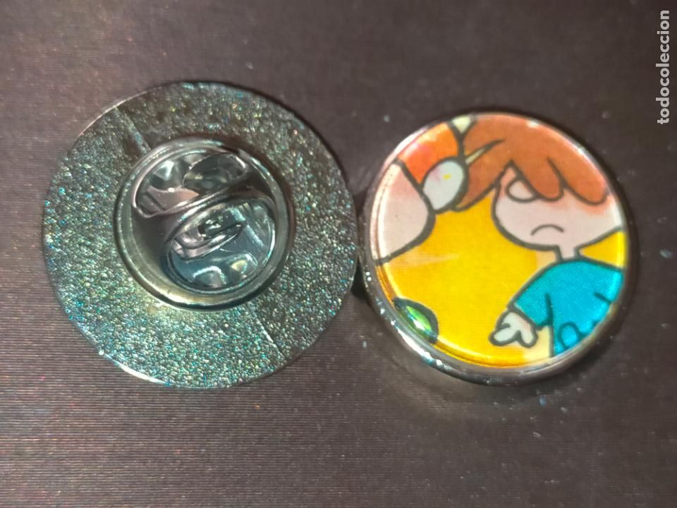 Pin's de collection: pin redondo metal - dibujos animados - programa tv infantil la familia telerin nos vamos a la cama