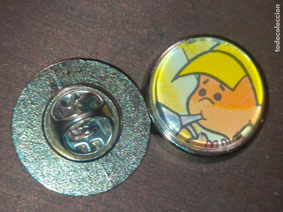 Pin's de collection: pin redondo metal - dibujos animados - programa tv infantil la familia telerin nos vamos a la cama